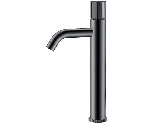 Смеситель для раковины Boheme Stick 122-SGM.3 Оружейная сталь глянцевая