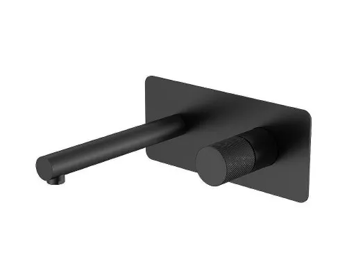 Смеситель для раковины Boheme Stick 125-BB.4 Черный матовый