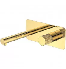 Смеситель для раковины Boheme Stick 125-GG.3 Золото