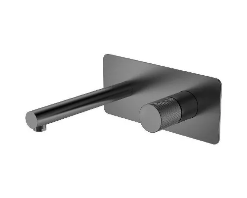 Смеситель для раковины Boheme Stick 125-GM.4 Оружейная сталь