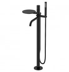 Смеситель для ванны Boheme Stick 129-BB.4 Черный матовый