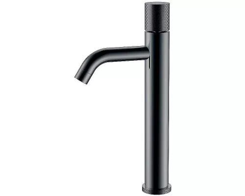 Смеситель для раковины Boheme Stick 122-SGM.2 Оружейная сталь глянцевая