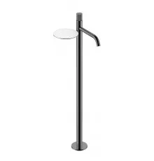 Смеситель для раковины Boheme Stick 120-SGM.3 цвет Оружейная сталь глянцевая