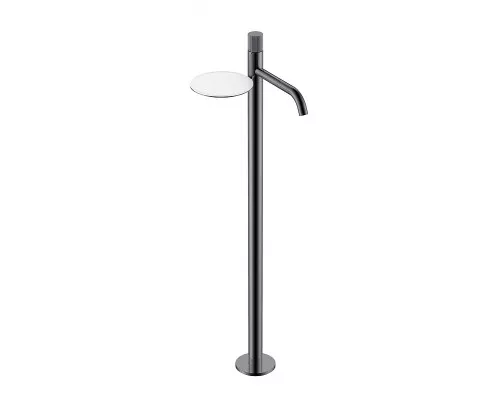 Смеситель для раковины Boheme Stick 120-SGM.3 цвет Оружейная сталь глянцевая