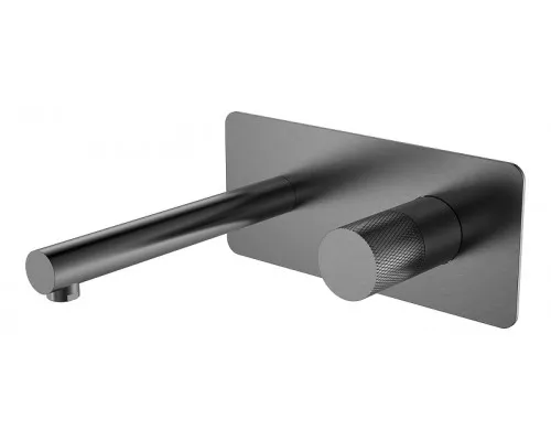 Смеситель для раковины Boheme Stick 125-GM.2 цвет Оружейная сталь