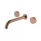 Смеситель для раковины Boheme Stick 152-2-CB.3 цвет Брашированная медь