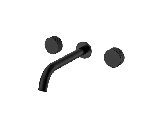 Смеситель для раковины Boheme Stick 152-2-B.3 цвет Черный матовый