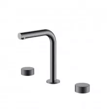 Смеситель для раковины Boheme Stick 152-SGM.4 цвет Оружейная сталь глянцевая