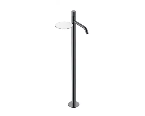 Смеситель для раковины Boheme Stick 120-SGM.4 цвет Оружейная сталь глянцевая