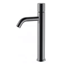Смеситель для раковины Boheme Stick 122-SGM цвет Оружейная сталь глянцевая