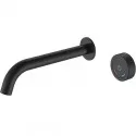 Смеситель для раковины Boheme Tech 158/2-B Черный матовый