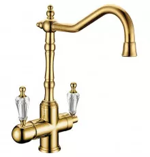 Смеситель для кухни Boheme Tradizionale Oro 112-SW Золото