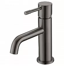 Смеситель для раковины Boheme Uno 461-GM Оружейная сталь