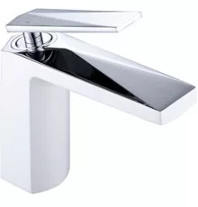 Смеситель для раковины Boheme Venturo 371-w Белый, Хром