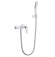 Смеситель для ванны Boheme Venturo 373-W Белый Хром