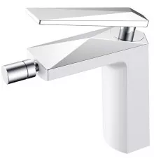 Смеситель для биде Boheme Venturo 376-W Белый Хром