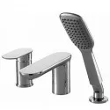 Смеситель на борт ванны Bravat Gina F565104C-2-ENG Хром Смеситель на борт ванны Bravat Gina F565104C-2-ENG Хром