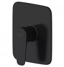Смеситель для душа Bravat Source PB8173218BW-ENG Черный матовый