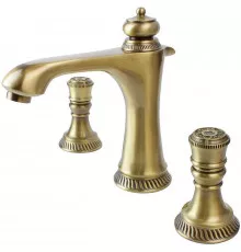 Смеситель для раковины Bronze de Luxe Виндзор 21383 цвет Бронза