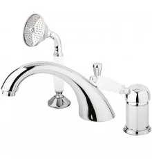 Смеситель на борт ванны Cezares Elite ELITE-BVDM-01-Bi Хром