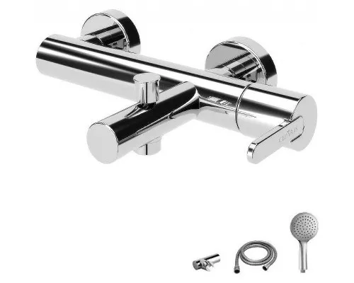 Купить Смеситель для ванны Cezares LEAF-VD-01 Хром в магазине сантехники Santeh-Crystal.ru