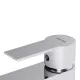Купить Смеситель для ванны Damixa Origin Elegance 841000000 Хром Белый в магазине сантехники Santeh-Crystal.ru
