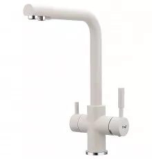Смеситель для кухни Frap H52 F4352-24 Молочный