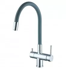 Смеситель для кухни Gappo G4398-30 Хром Серый