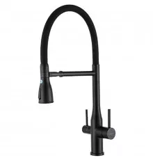 Смеситель для кухни Gappo G4399-76 Черный матовый