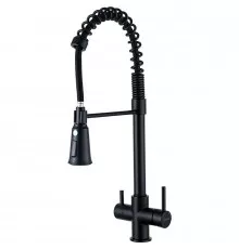 Смеситель для кухни Gappo G4398-66 Черный матовый