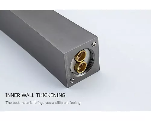 Заказать Смеситель для раковины Gappo G07-9 G1007-89 Оружейная сталь в магазине сантехники Santeh-Crystal.ru