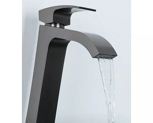 Заказать Смеситель для раковины Gappo G07-9 G1007-89 Оружейная сталь в магазине сантехники Santeh-Crystal.ru