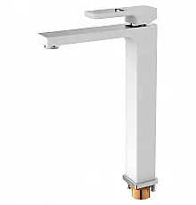 Смеситель для раковины Gappo G17-8 G1017-2 Белый Хром