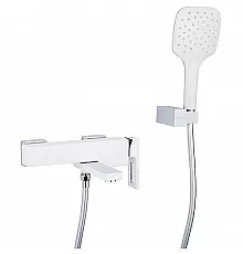 Смеситель для ванны Gappo G17-8 G3217-8 Белый Хром