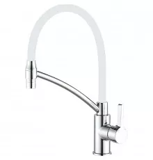 Смеситель для кухни Haiba HB73643-8 Хром Белый