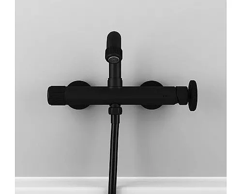 Заказать Смеситель для ванны Iddis Grange GRABLR2i02WA Черный матовый в магазине сантехники Santeh-Crystal.ru