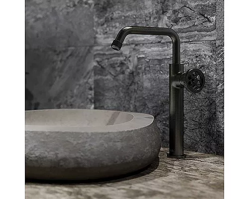 Приобрести Смеситель для раковины Iddis Grange GRAGMR1i01 Графит матовый в магазине сантехники Santeh-Crystal.ru