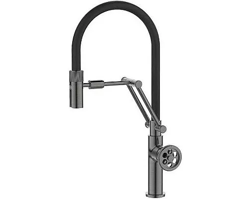 Купить Смеситель для кухни Iddis Grange GRAGMFLi05 Графит в магазине сантехники Santeh-Crystal.ru