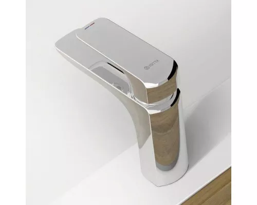 Купить Смеситель для раковины Kludi Ameo 410280575 Хром в магазине сантехники Santeh-Crystal.ru