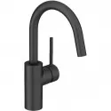 Смеситель для раковины Kludi Bozz 380283976 Черный матовый