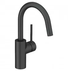Смеситель для раковины Kludi Bozz 380283976 Черный матовый