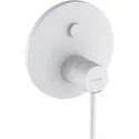 Смеситель для душа Kludi Bozz 386595376 Белый матовый