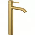Смеситель для раковины Kludi Bozz 38286N076 Золото брашированное