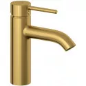 Смеситель для раковины Kludi Bozz 38288N076 Золото брашированное