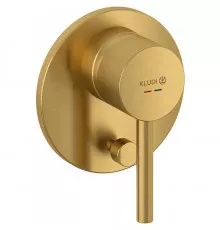 Смеситель для душа Kludi Bozz 38716N076 Золото брашированное