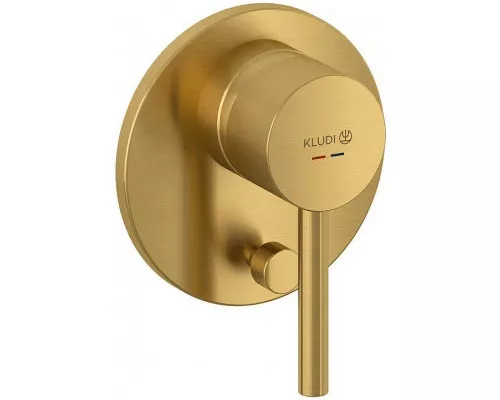Смеситель для душа Kludi Bozz 38716N076 Золото брашированное