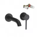 Смеситель для раковины Kludi Bozz 382443976S Черный матовый
