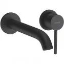 Смеситель для раковины Kludi Bozz 382453976S Черный матовый