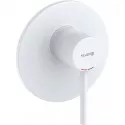 Смеситель для душа Kludi Bozz 387555376 Белый матовый