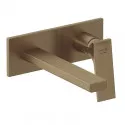 Смеситель для раковины Kludi Decus 54245N175 цвет Бронза брашированная